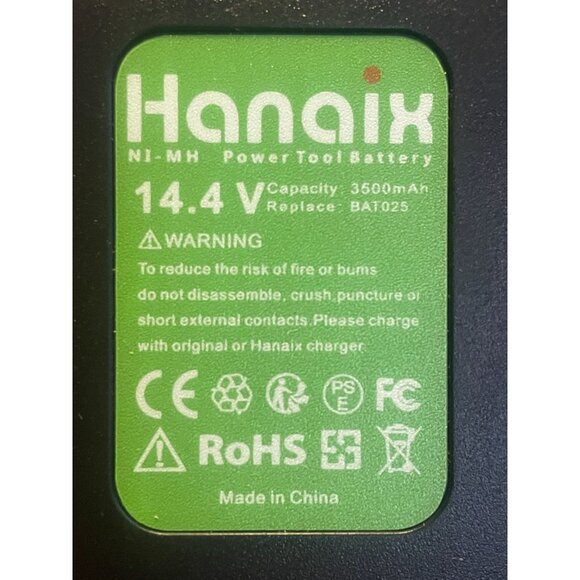 14.4V 3.5Ah Ni-MH BAT025 Battery for Bosch - Picture 9 of 9